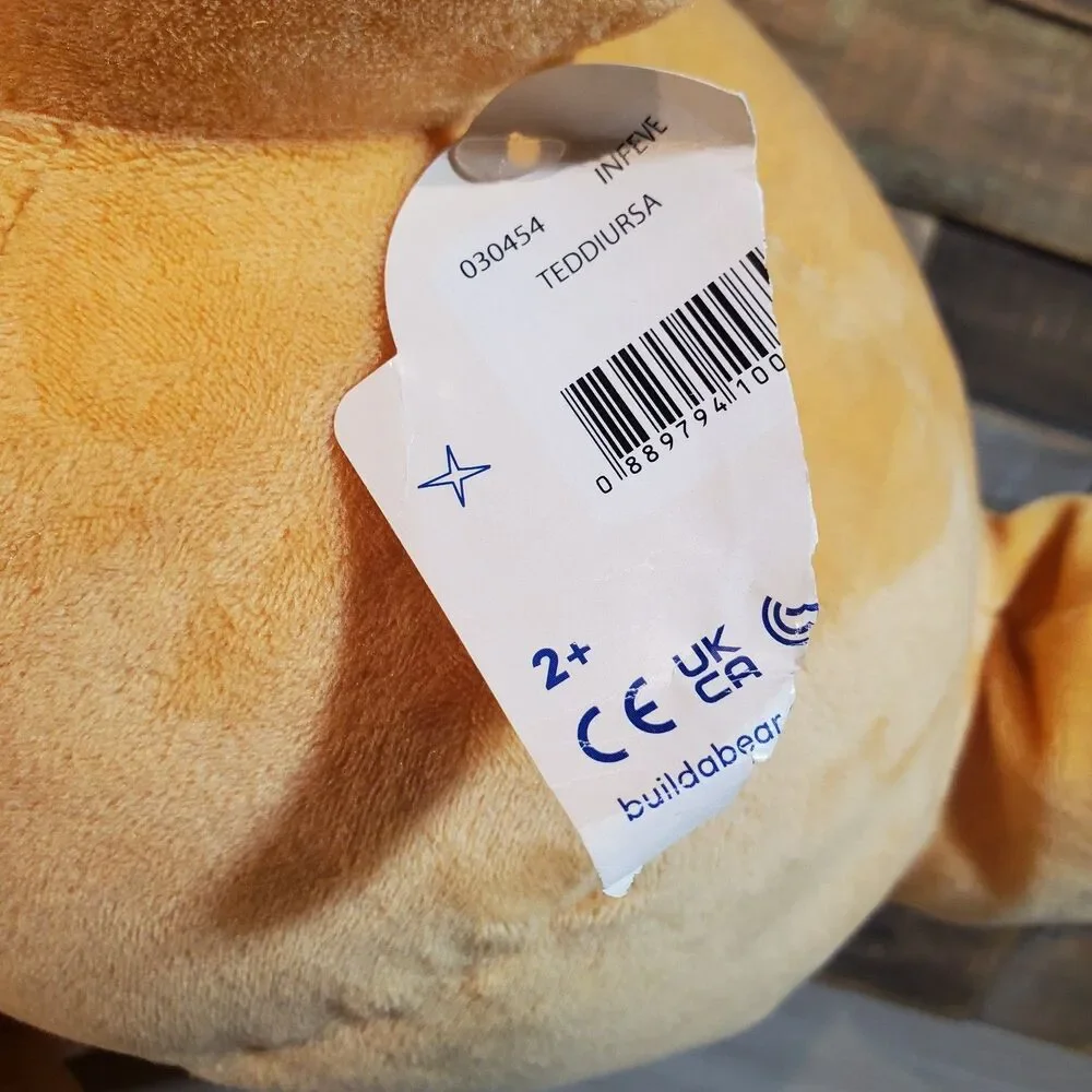 Build-A-Bear 2022 Pokemon Teddiursa 15” Plush New With Tag No Sound Box